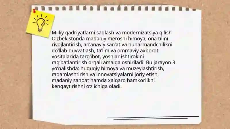 Oʻzbekistonda maʼnaviy va madaniy taraqqiyot 4