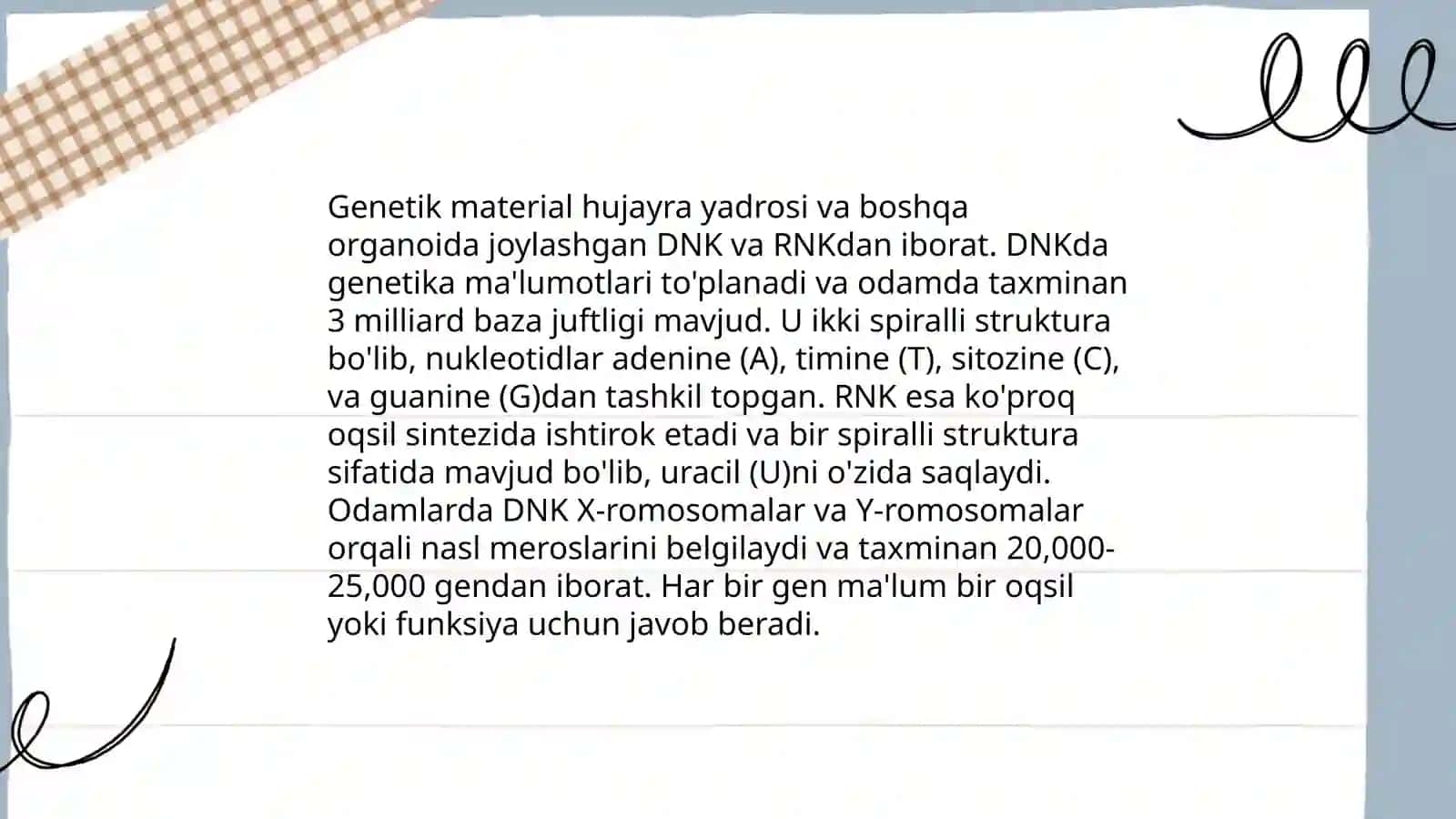 Odam genetikasi. Geneologik va egizaklar usuli 4