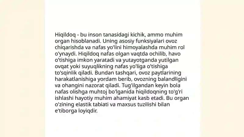 Hiqildoqning anatomik tuzilishi 4