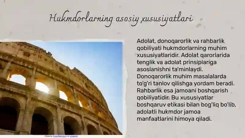 Arastuning Axloqi Kabir asarida boshqaruv etikasi 4