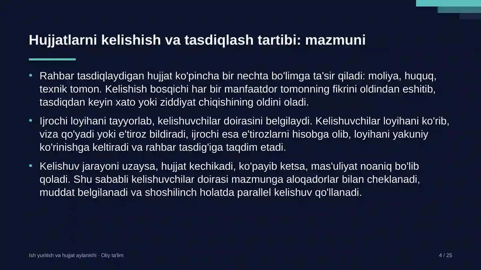 tarjima byurolarida hujjatlarni kelishish va tasdiqlash tartibi 3065 4