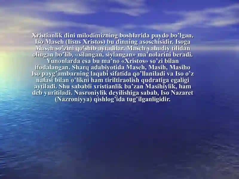 Xristianlik dini 4