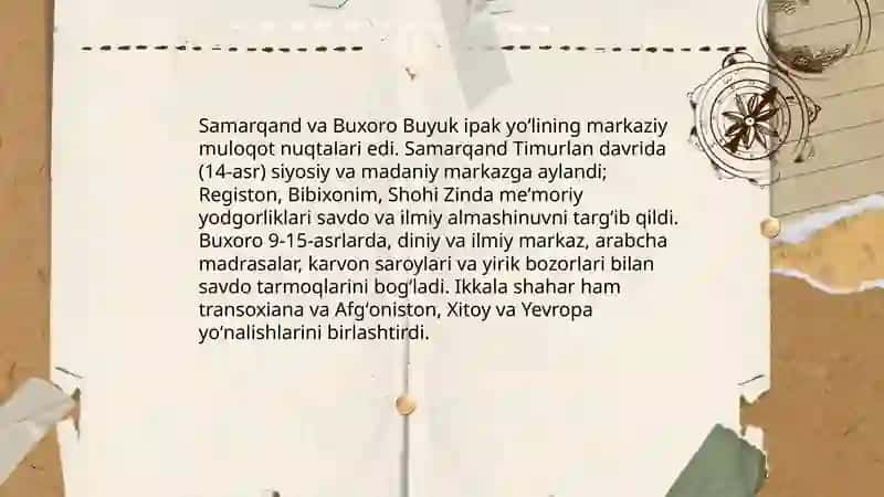 Buyuk ipak yo'li muloqot yo'li 4