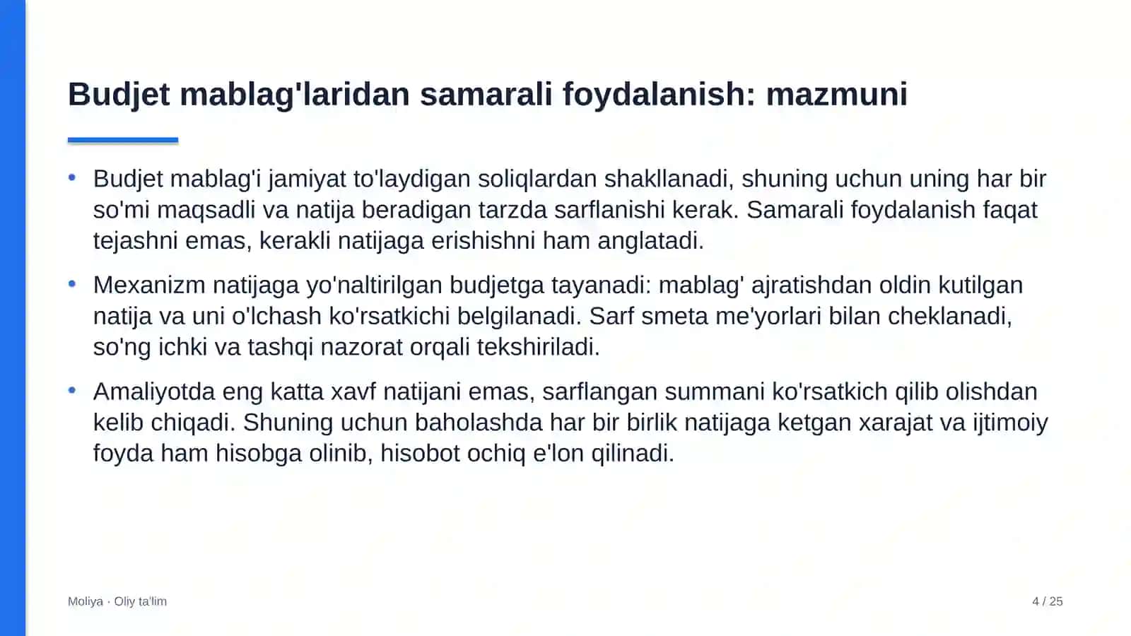 vodorod energetikasida budjet mablag'laridan samarali foydalanish 1590 4