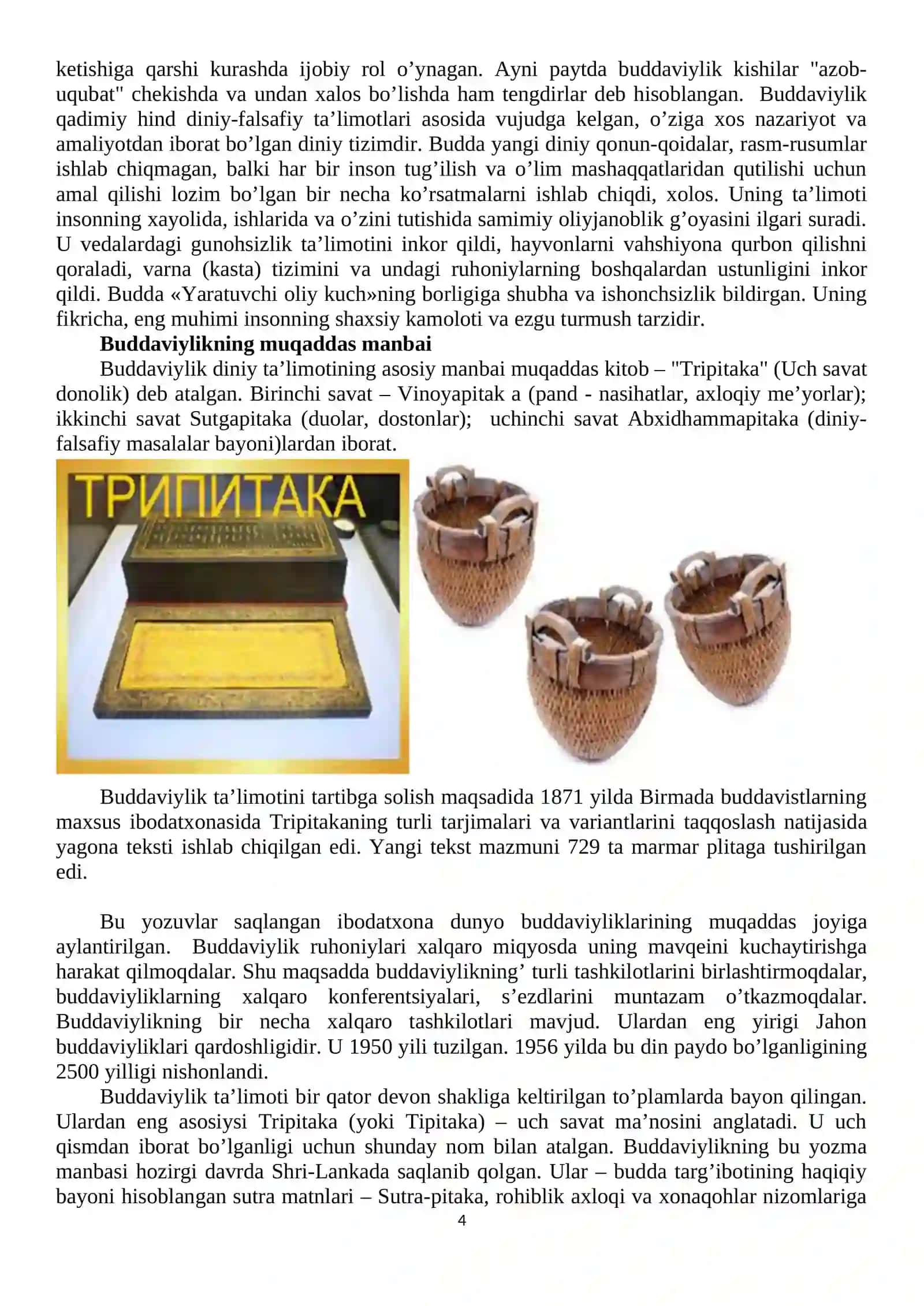 Buddaviylik dini tarixi va falsafasi 4
