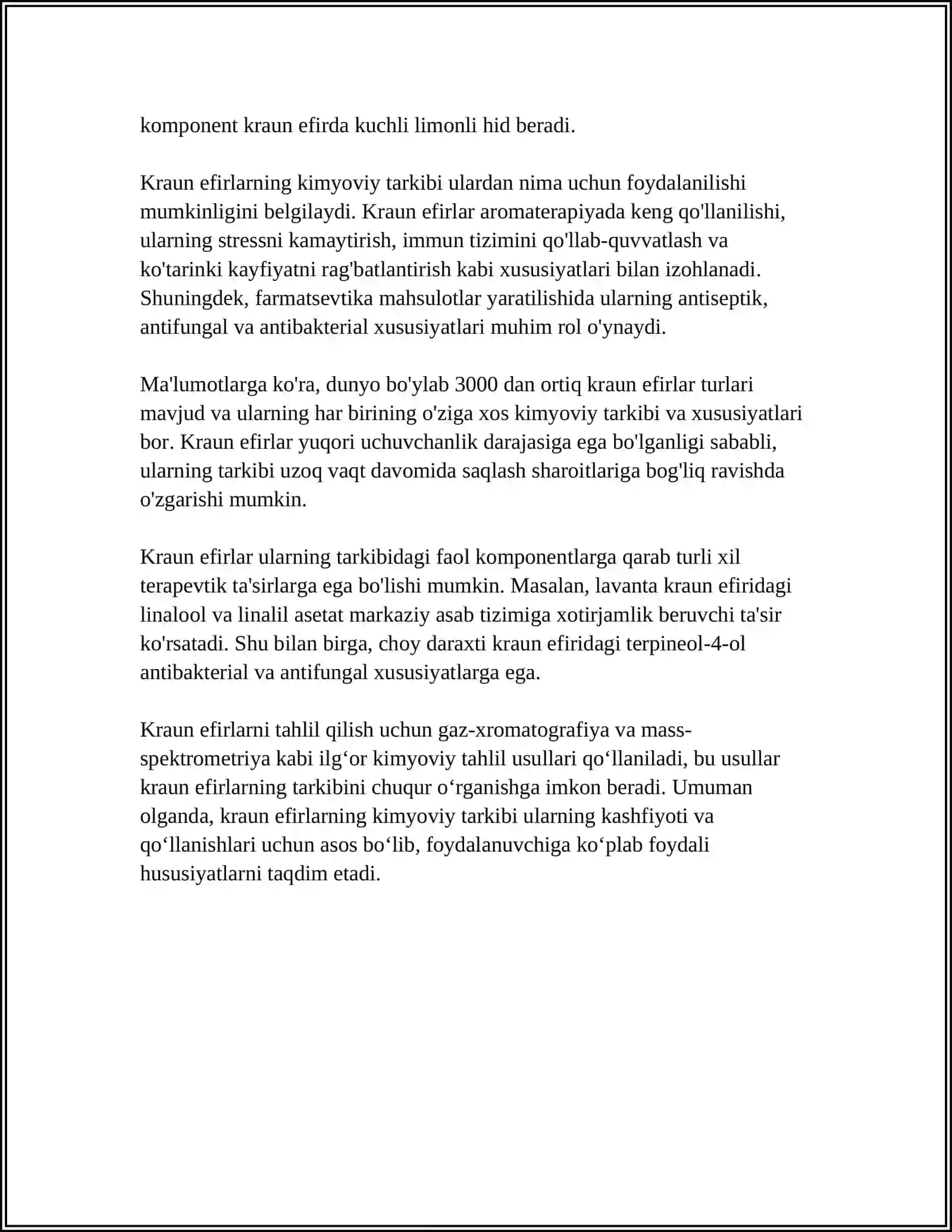 Kraun Efirlar 4