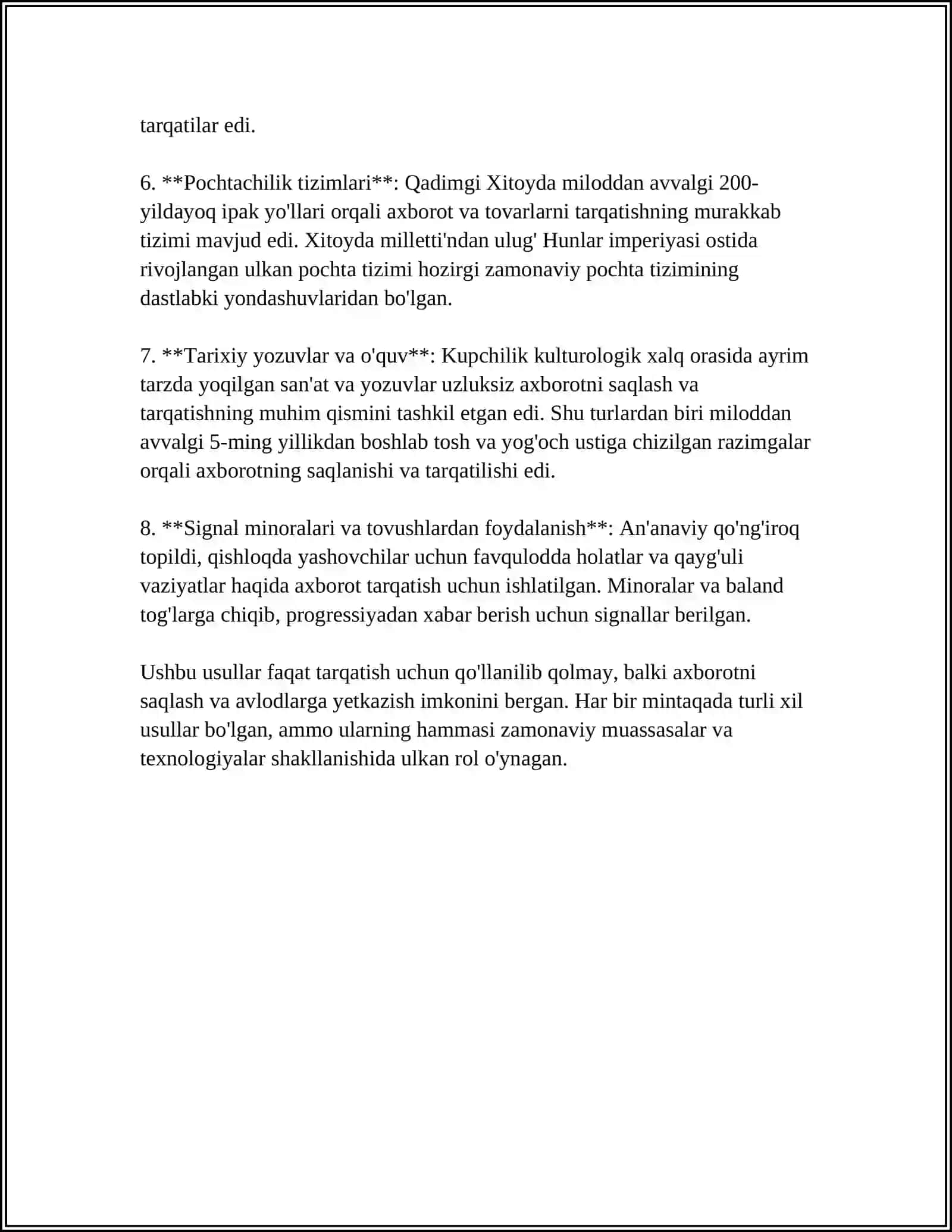 DUNYO TARIXIDA AXBOROT INQILOBLARI 4