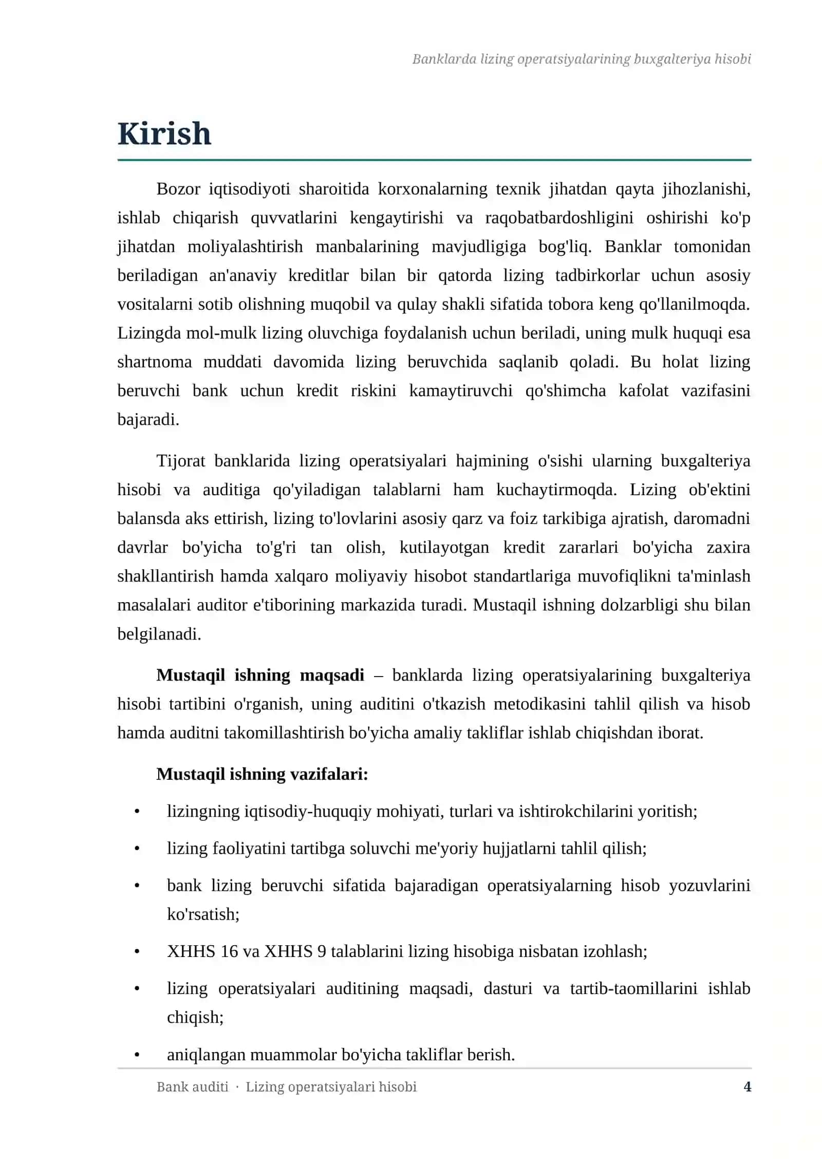 BANKLARDA LIZING OPERATSIYALARINING BUXGALTERIYA HISOBI 4