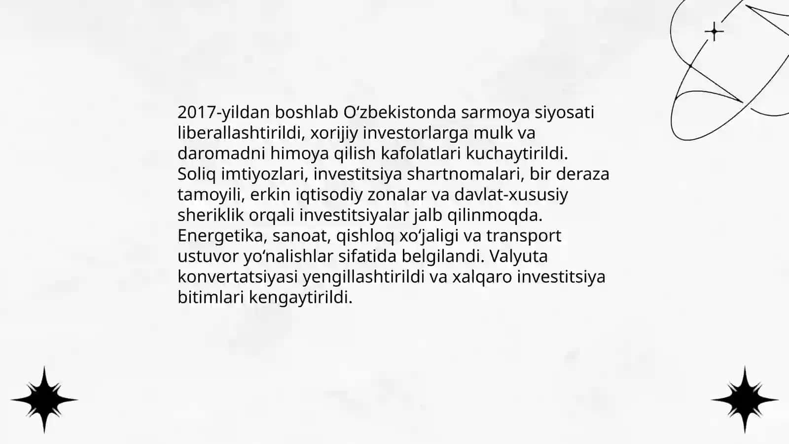 O'zbekistonda iqtisodiyot rivojlanishi 4
