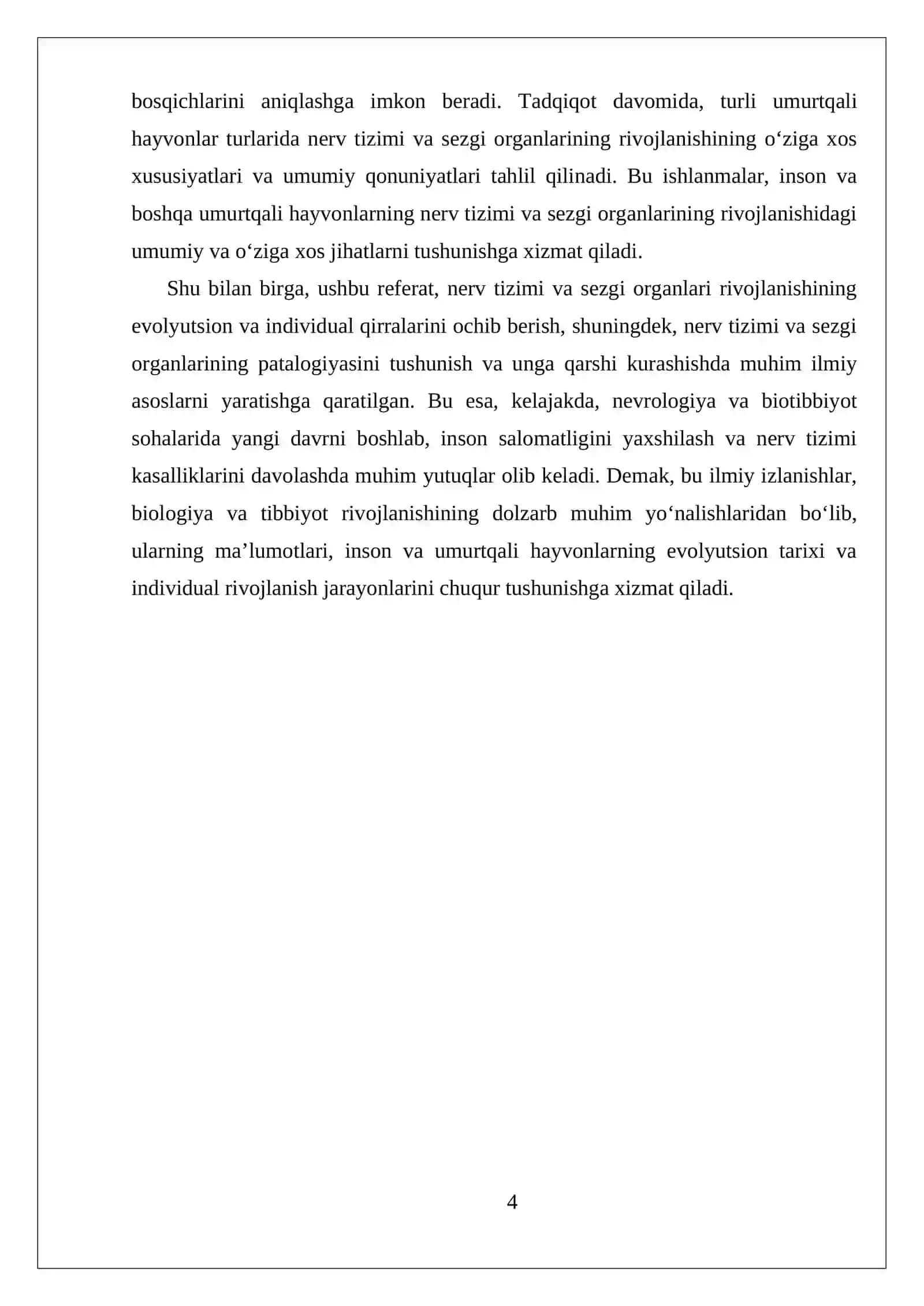 ASAB TIZIMI VA SEZGI ORGANLARI ONTO-FILOGENEZI 4