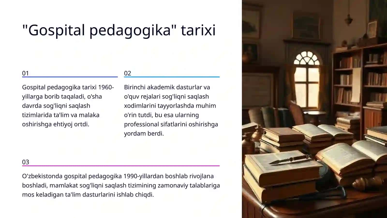 "Gospital pedagogika" faning uslubiy asoslari 4