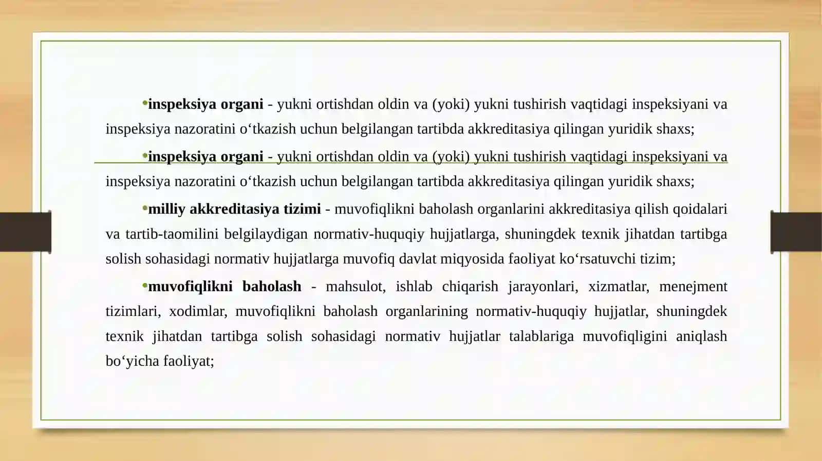 O‘zbеkistоn Rеspublikаsidа muvоfiqlikni bаhоlаsh 4