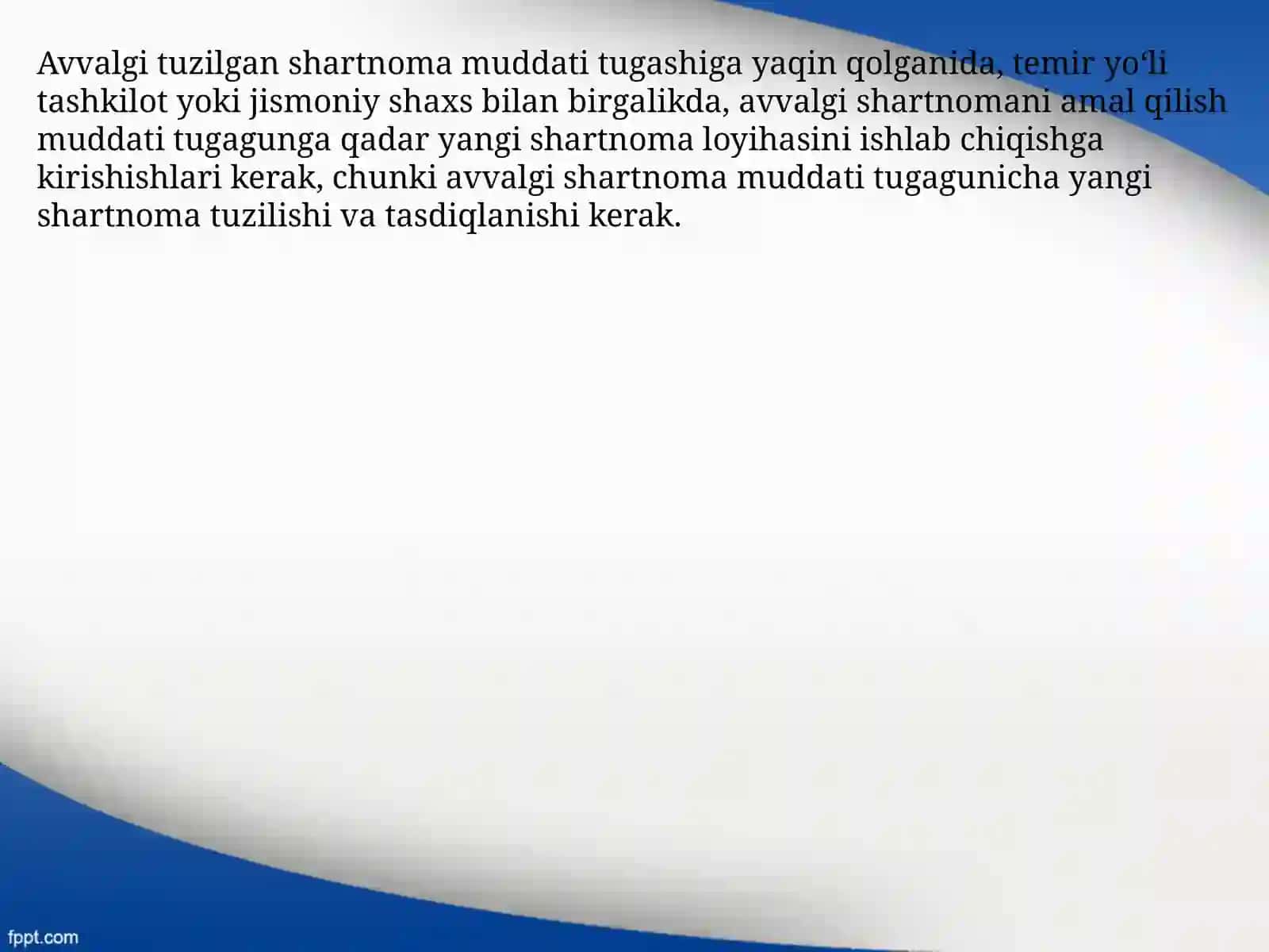 Temir yo'l shoxobcha yo'lini kuzatib chiqish aktini tuzish 4
