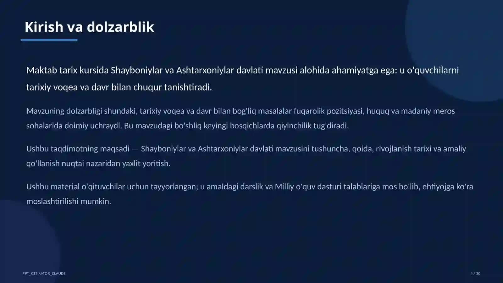 Shayboniylar va Ashtarxoniylar davlati (8-sinf) 4