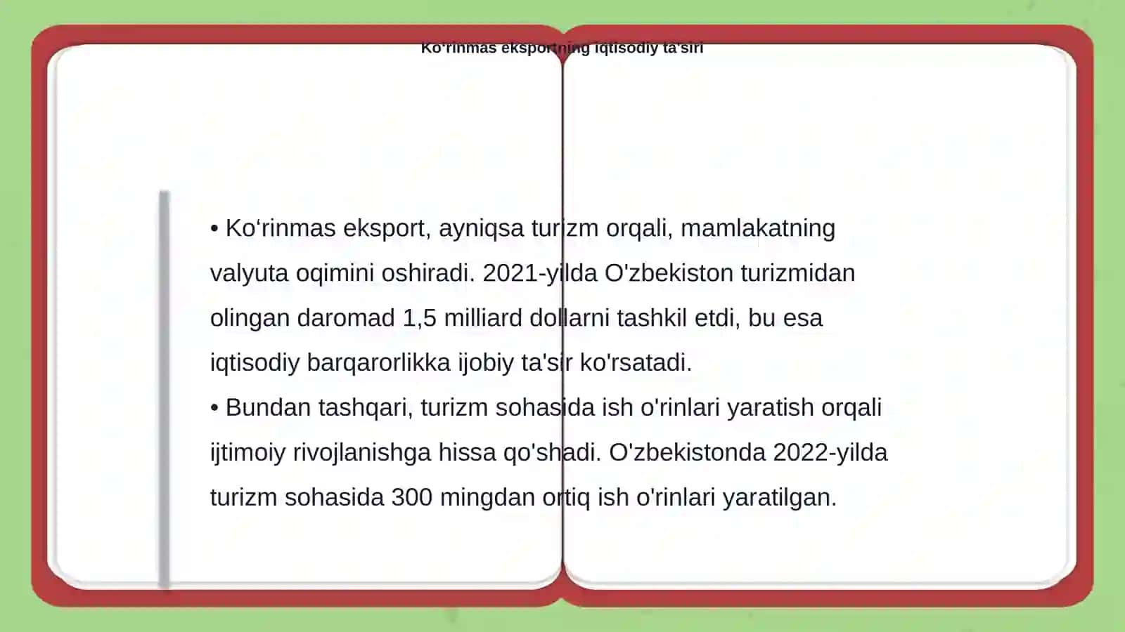 “Ko‘rinmas eksport” sifatida turizm: nazariya va amaliyot 4