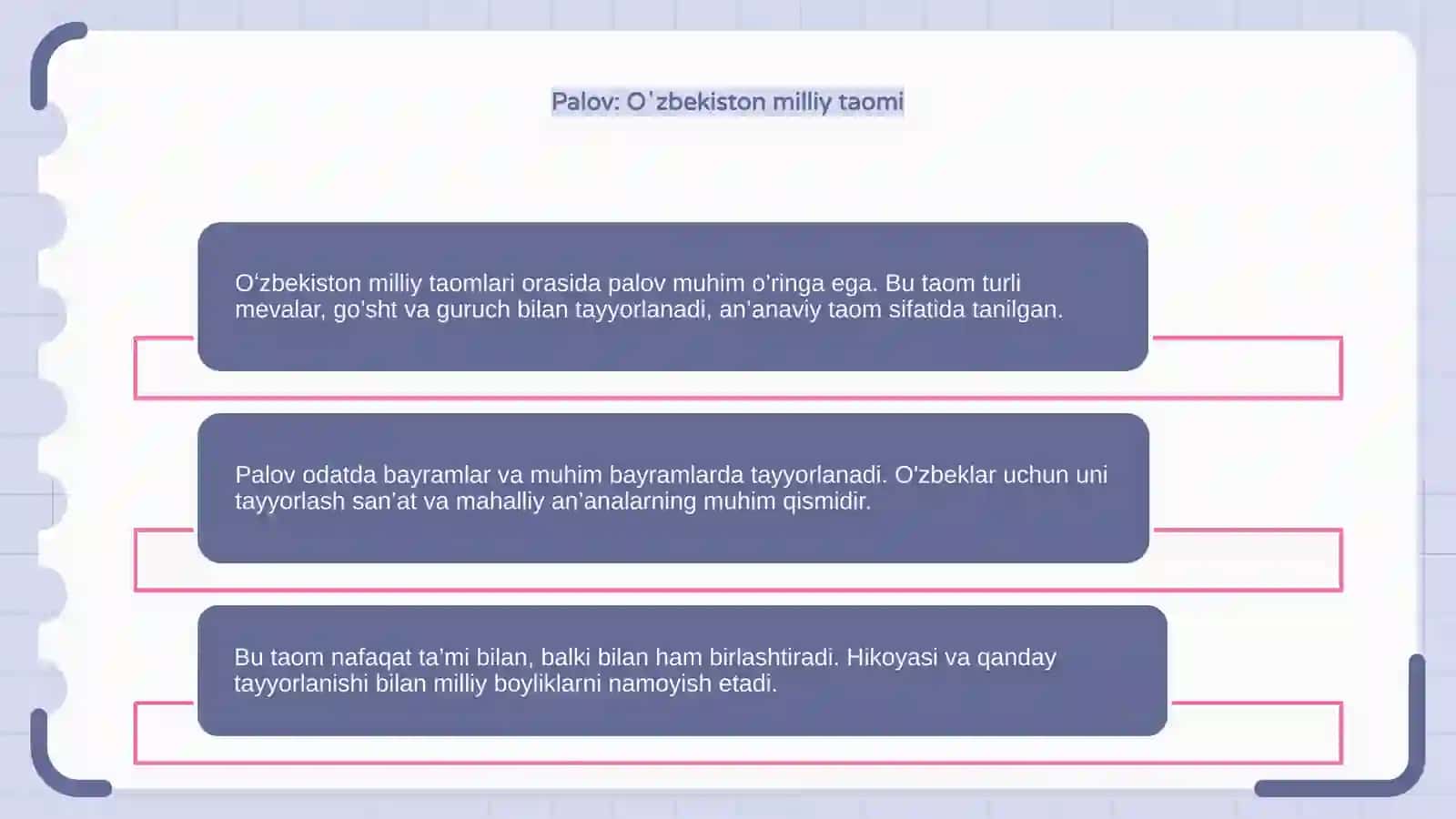 Oʻzbek milliy taomlari 4