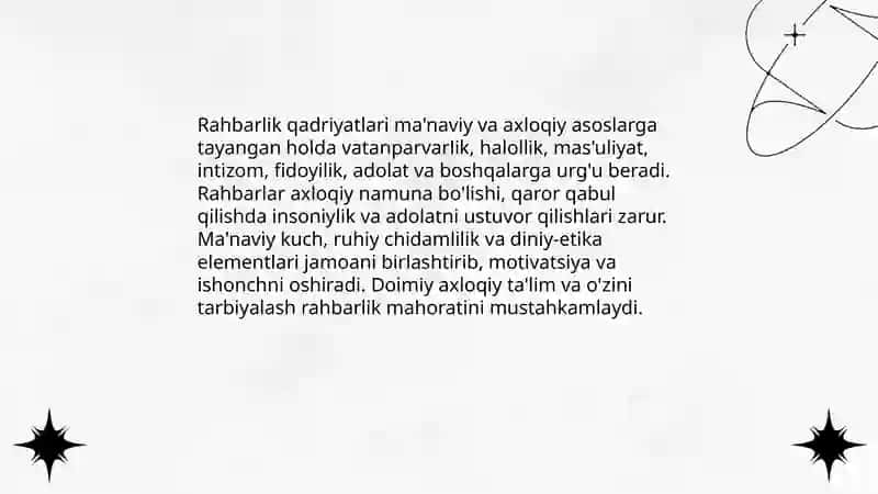 Harbi rahbarmahoratining mazmuni 4