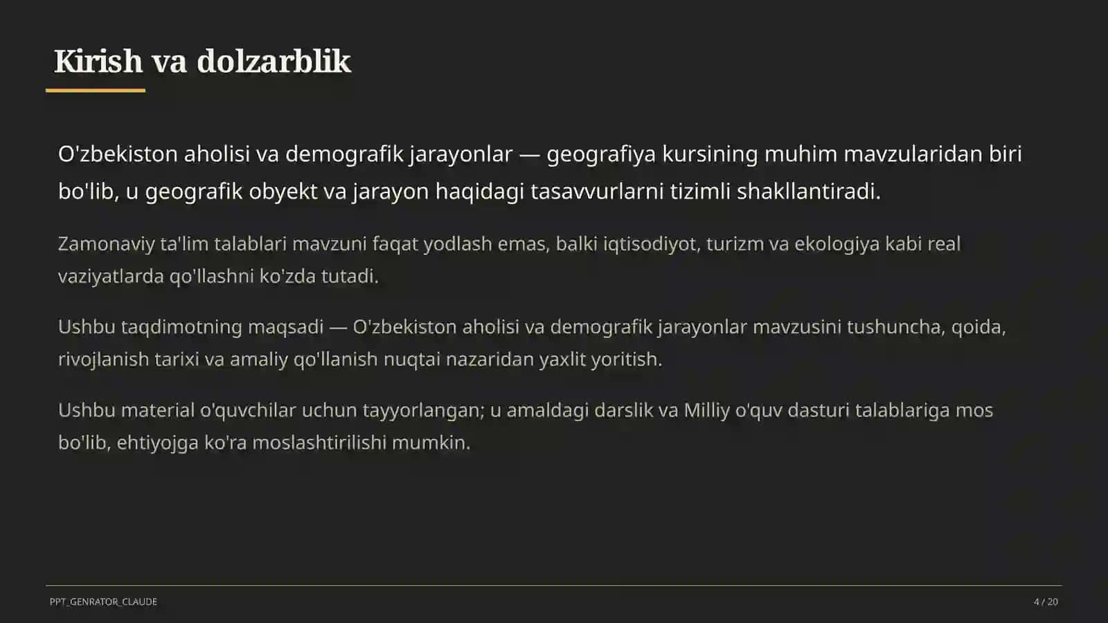 Geografiya (5– 11) — o'quvchilar uchun 4