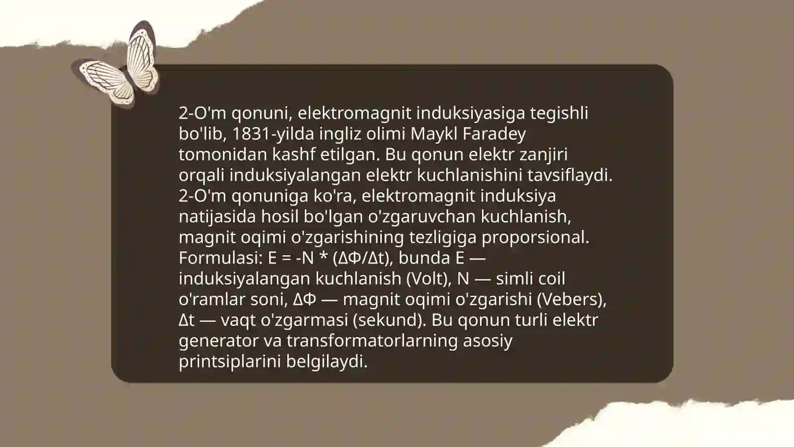 Om qonuni 4
