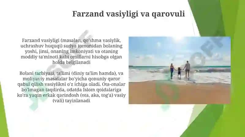 Islom huquqshunosligida oila nikoh taloq idda zihor tushunchalari 4