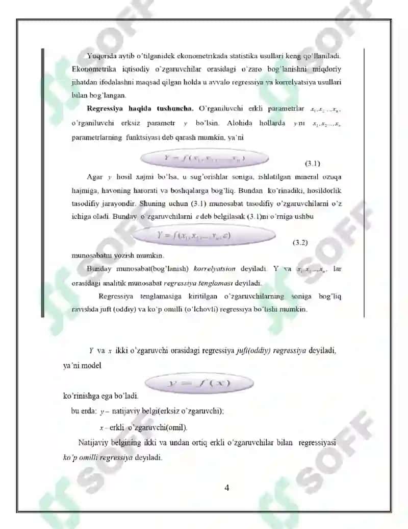 Python dasturlash tilining maxsus kutubxonalaridan foydalangan holda, uyni xarakterlovchi ko’p sondagi xususiyatlari asosida uning narxini va sinf(biznes, ekanom)ini bashorat qiluvchi regression modelni qurish va model aniqligini baholash 4
