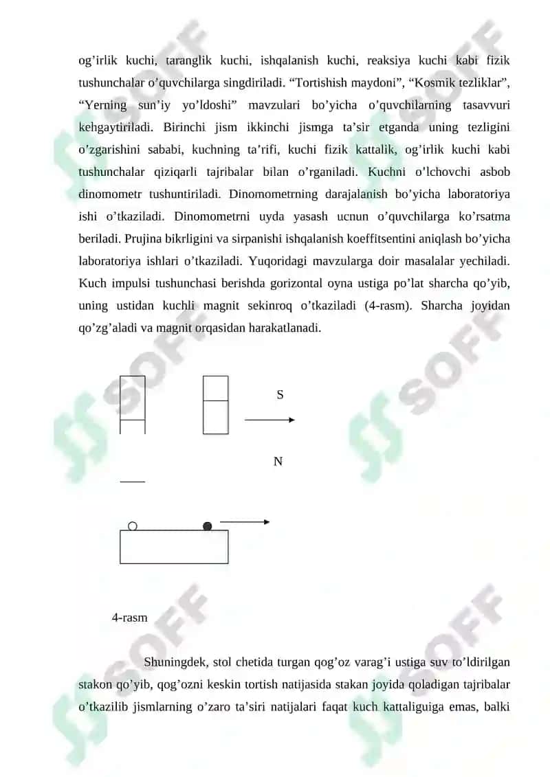 FIZIKA O’QITISH METODIKASI MASALALARI 4
