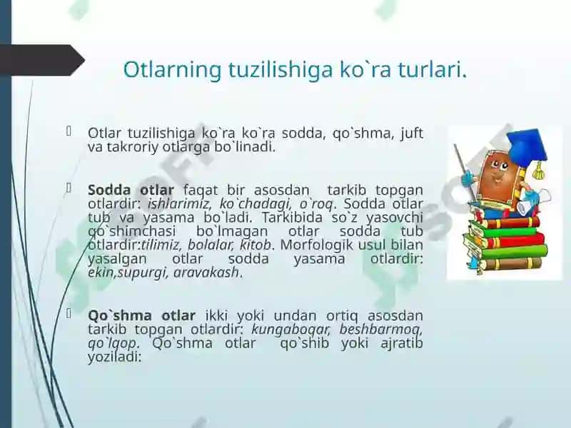 ot so'z turkumi 4