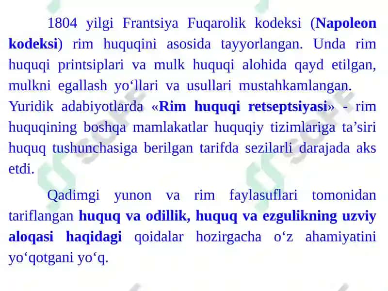 HUQUQ HAQIDAGI TA’LIMOT 4