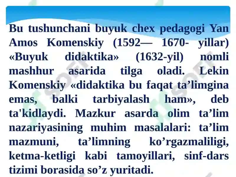 Shaxsning rivojlanishi, tarbiyasi va ijtimoiylashuvi 4