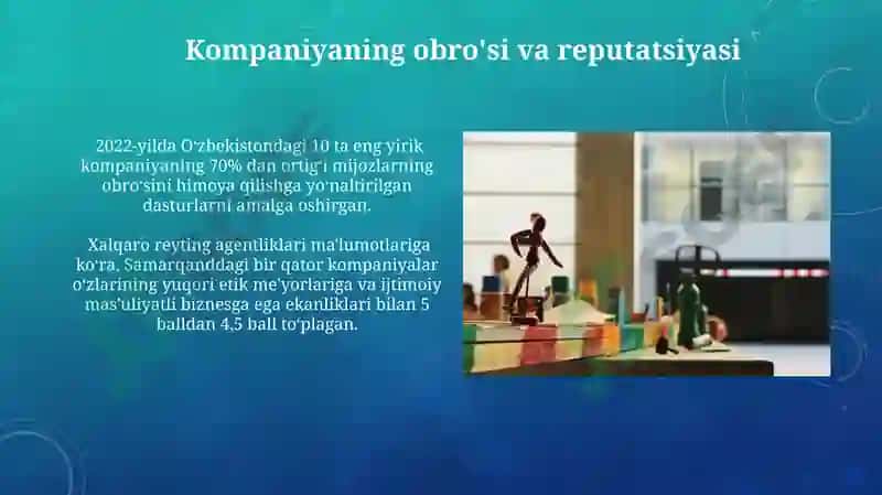 Tadbirkorlik etikasi va madaniyati 4