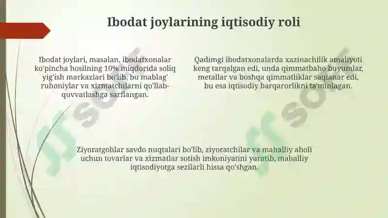 Qadimgi dinlarning iqtisodiy jihatlari 4