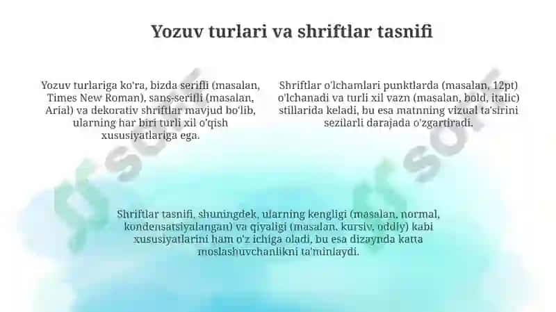 Grafika va yozuv tarixi 4