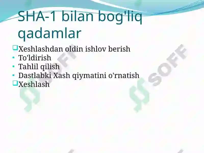 SHA-1xeshfunksiyasi 4