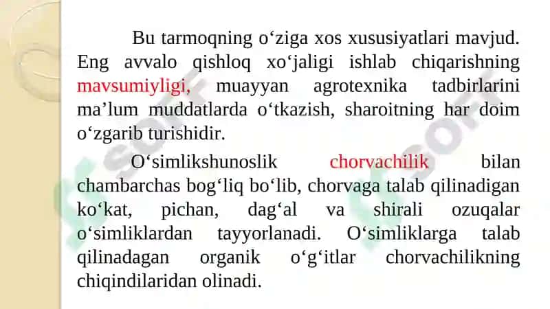 O‘simlikshunoslik fanining maqsadi va vazifasi, dalaekinlarining umumiy tavsifiva guruhlari 4