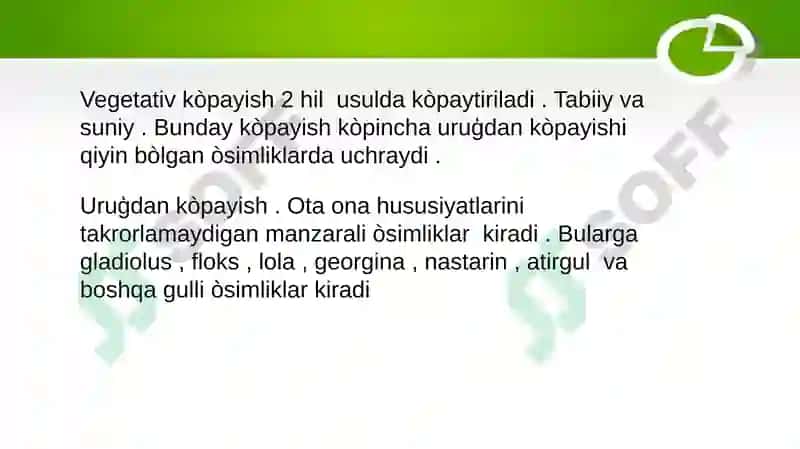 Manzarali va gulli o`simliklarni vegetativ usulda ko`paytirish 4