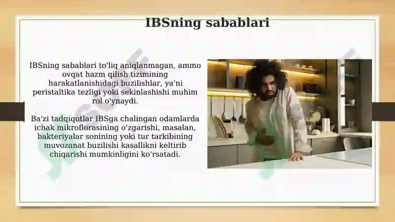 Ichak ta’sirlanish sindromi 4