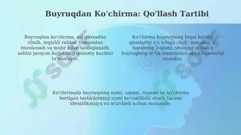 Farmoyish hujjatlari 4