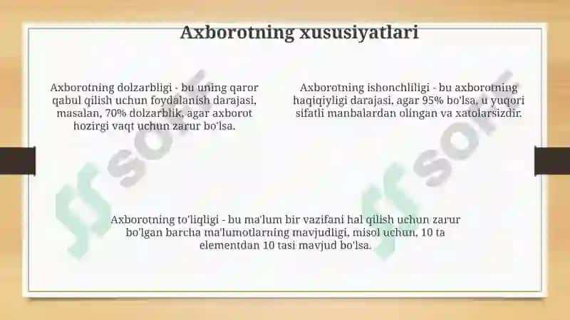 Axborottushunchasi 4