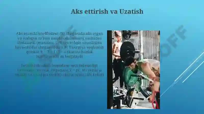 Modda otkazish va berish koffisentlarining fizik manosi 4