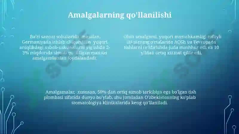 Amalgamalar 4