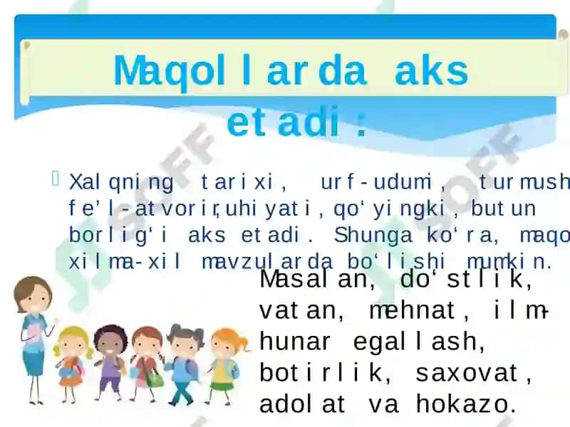 Maqollar 4