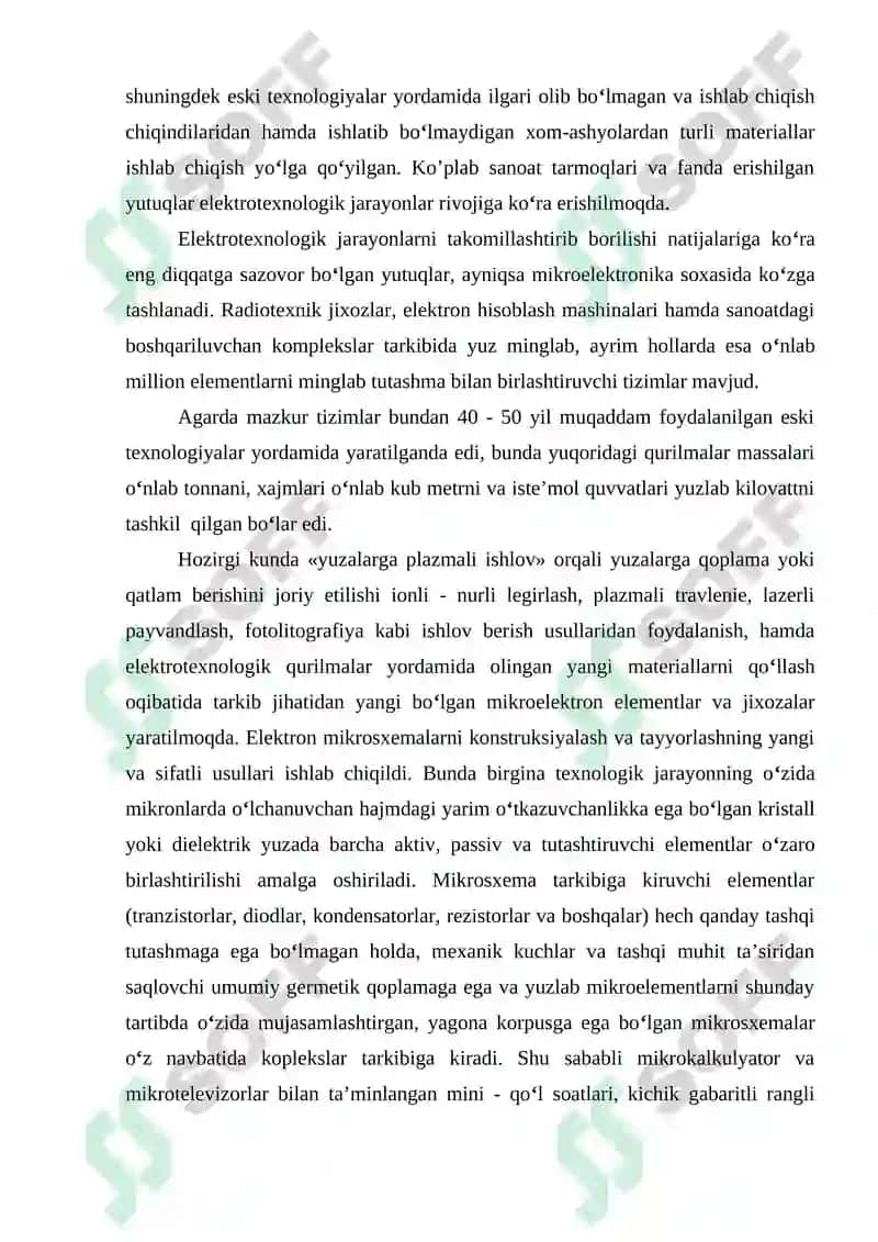 ELEKTROTEXNOLOGIK QURILMA ASOSLARI 4