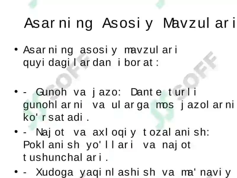 Dante Aligyerining 'Ilohiy Komediya' Asari 4