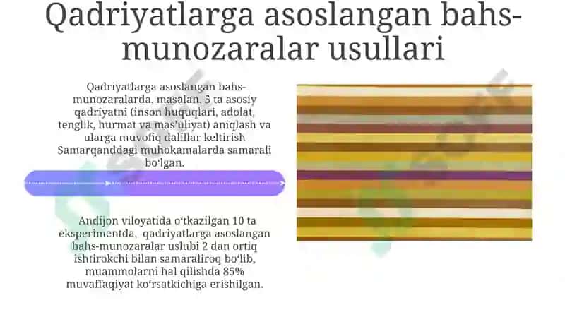 Argumentlash va qadriyatlar 4