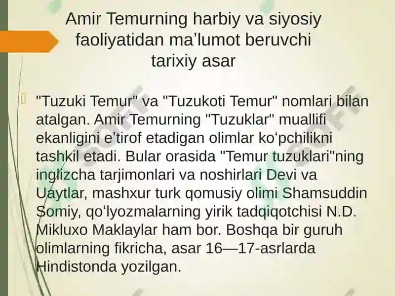 Temur tuzuklari 4