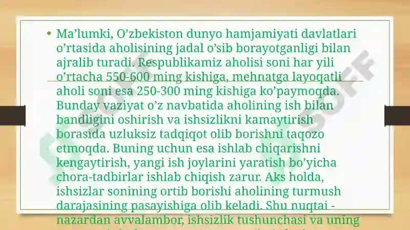 Ishsizlikningijtimoiy-iqtisodiymazmuni 4