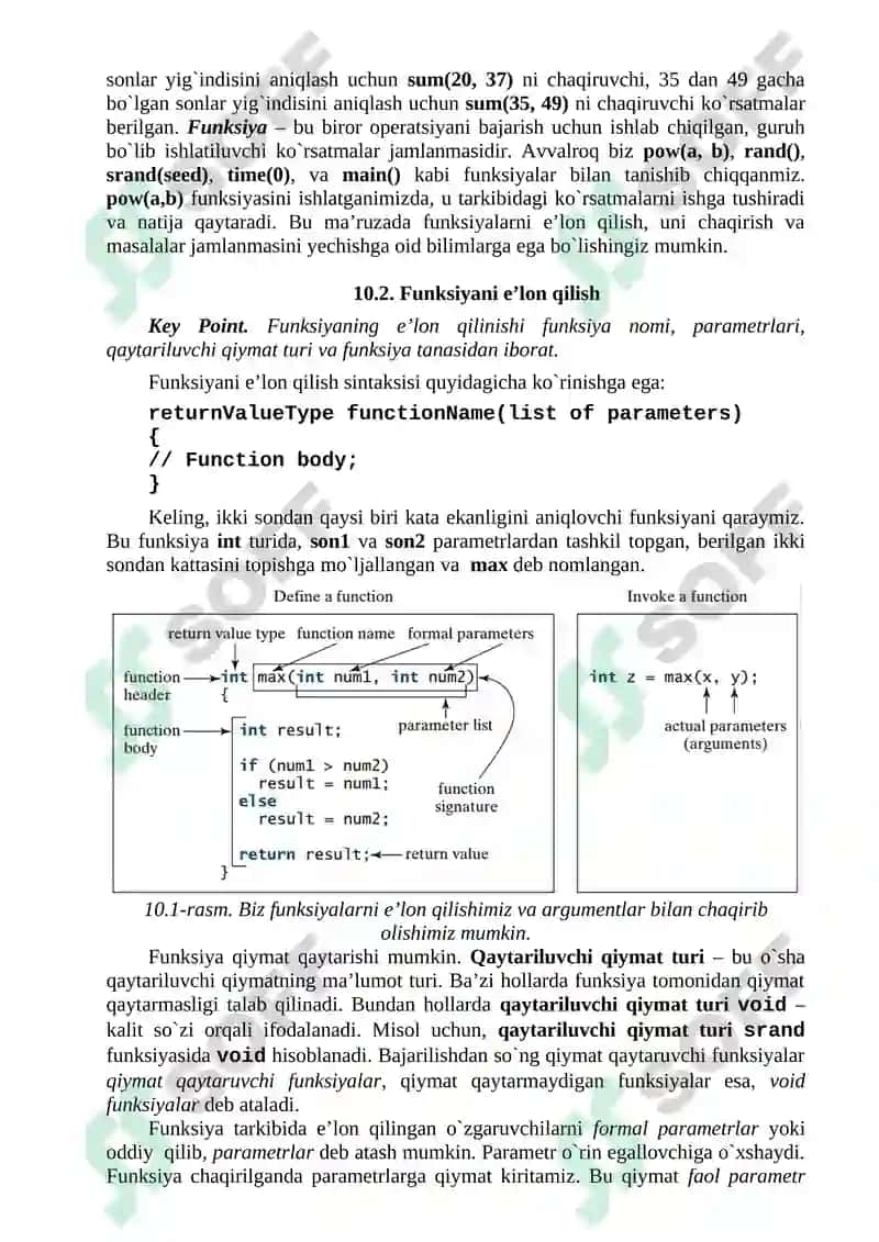 Funksiyalarni e’lon qilish, murojat qilish va qiymat berish. Funksiyalarni modullarda e’lon qilish 4