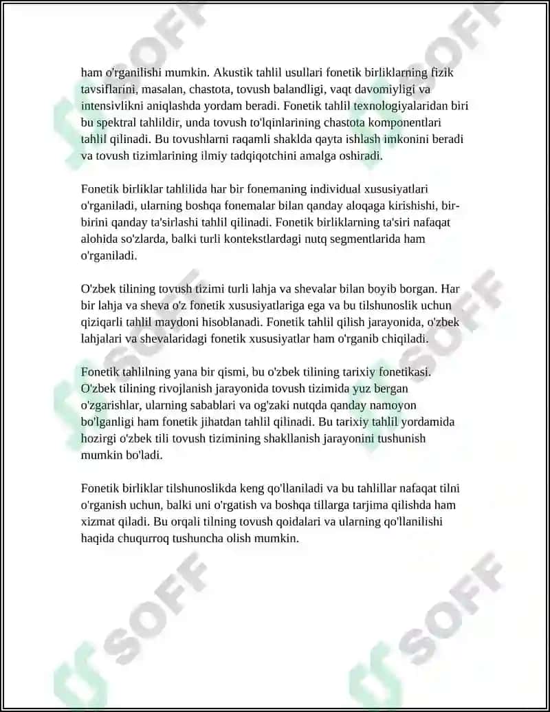 ONA TILINING FONETIK HOSSALARI NUTQ TOVUSHLARI URGU OHANG INTONATSIYA 4