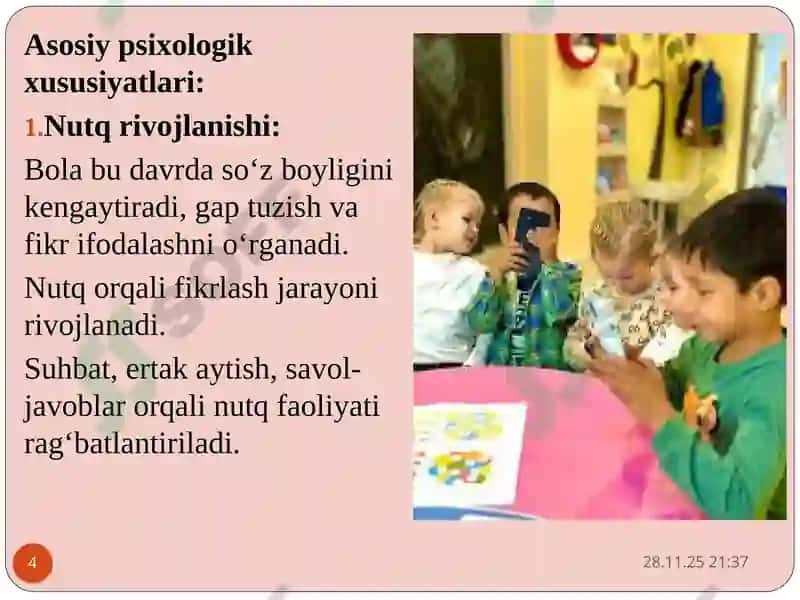 Maktabgacha tarbiya davri psixologiyasi 4