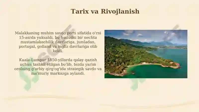 Malayziyaning eng mashhur shaharlari 4